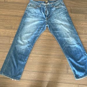 Mens Lucky Brand 181 Relaxed Straight Fit Size 36x30